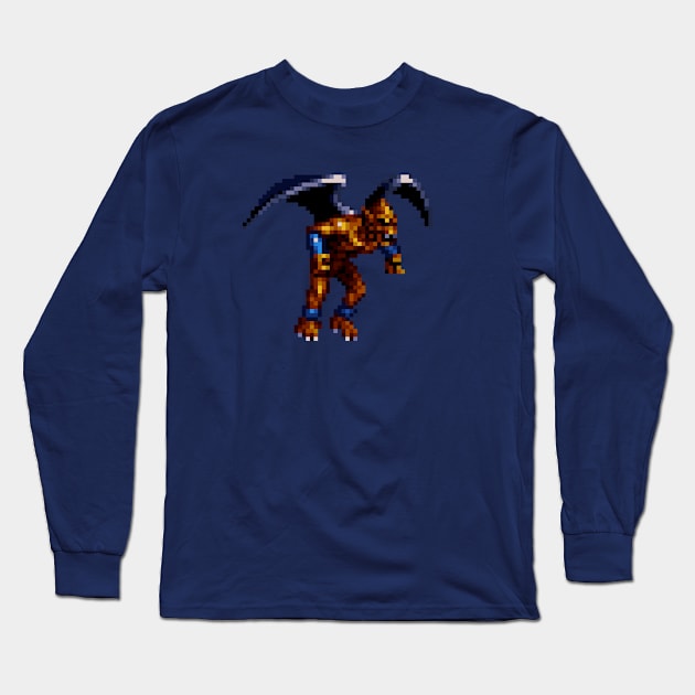 Firebrand Long Sleeve T-Shirt by Pixelblaster